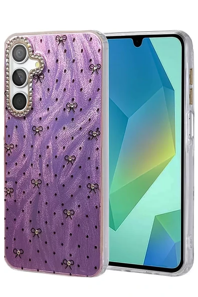Newface Samsung Galaxy S25 Kılıf Blade Aynalı Desenli Kapak - Desen 2 ürün görseli 1
