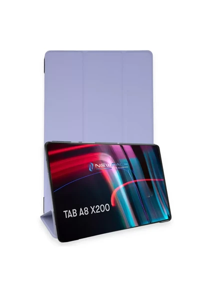 Newface Samsung Galaxy X200 Tab A8 10.5 Kılıf Tablet Smart Kılıf - Lila ürün görseli 1