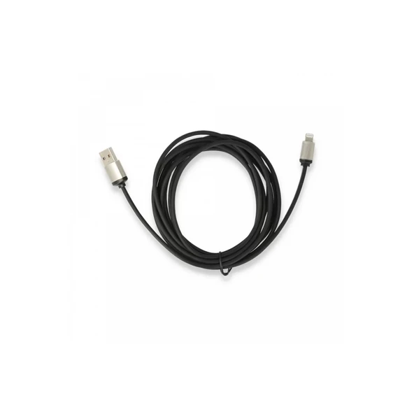 Newface USB to Lightning 3m Kablo - Siyah - Resim 3