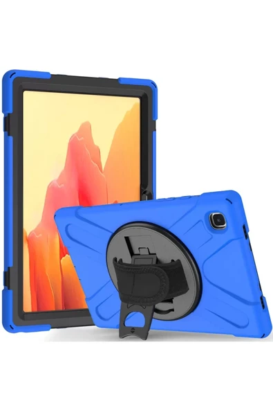 Newface Samsung Galaxy T220 Tab A7 Lite 8.7 Kılıf Amazing Tablet Kapak - Mavi ürün görseli 1