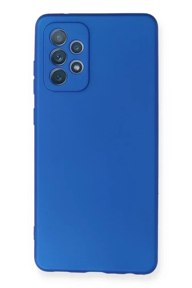 Newface Samsung Galaxy A72 Kılıf First Silikon - Mavi ürün görseli 1
