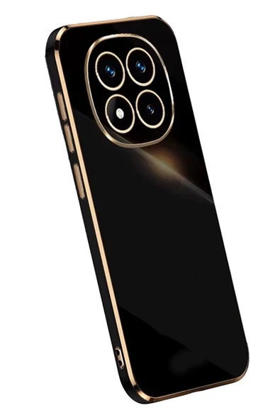 Newface Xiaomi Redmi Note 14 Pro Plus Kılıf Volet Silikon - Siyah ürün görseli 1