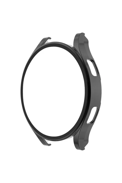 Newface Watch 5 Pro 45mm Wall Camlı Kasa Ekran Koruyucu - Siyah ürün görseli 1