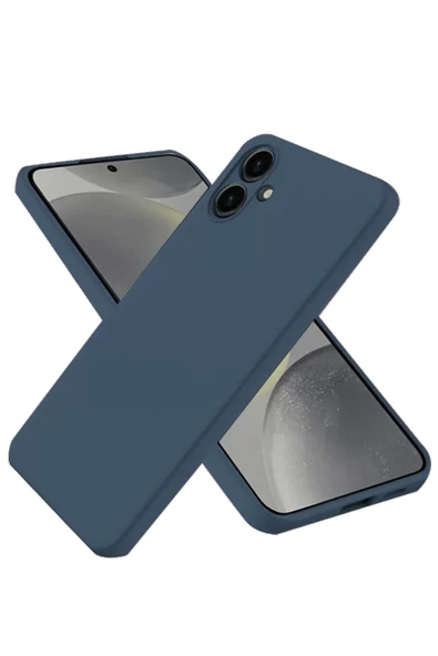 Newface Samsung Galaxy A06 Kılıf First Silikon - Lacivert ürün görseli 1