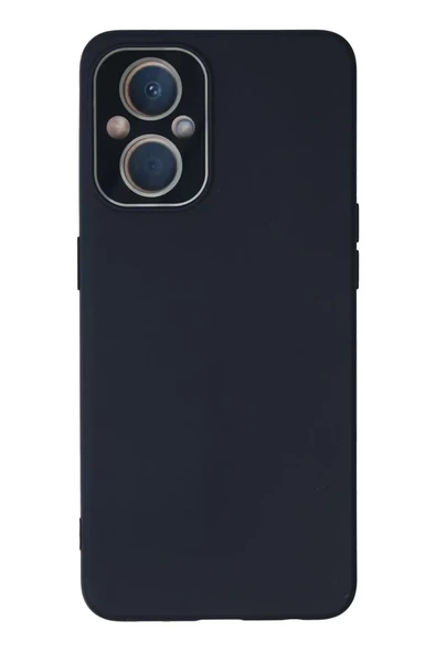 Newface Oppo Reno 7 Lite Kılıf Lansman Glass Kapak - Lacivert ürün görseli 1
