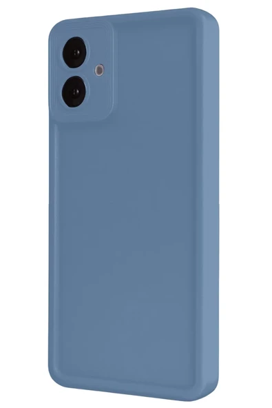 Newface Samsung Galaxy A07 4G Viera Silikon - Mavi ürün görseli 1