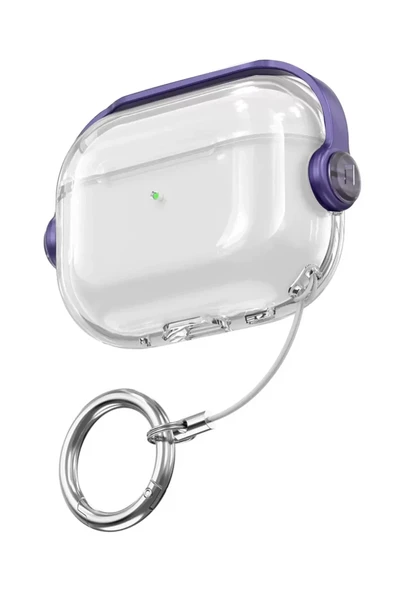 Newface Apple Airpods Pro 3 (3.nesil) Tema Kılıf - Mor ürün görseli 1