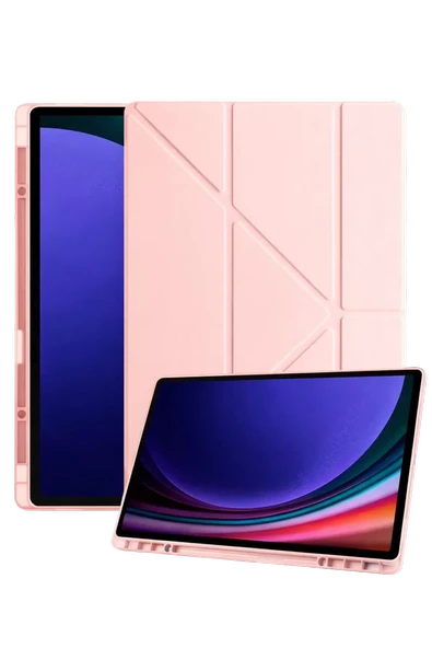 Newface Samsung Galaxy X930 Tab S11 Ultra 14.6 Kalemlikli Mars Tablet Kılıfı - Rose Gold ürün görseli 1