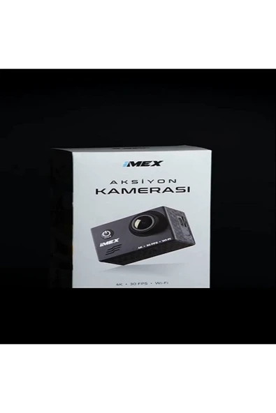 H16R Spor Aksiyon Kamerası - 4K Ultra HD, 30M Su Geçirmez, WiFi, 170° Geniş Açı ürün görseli 1