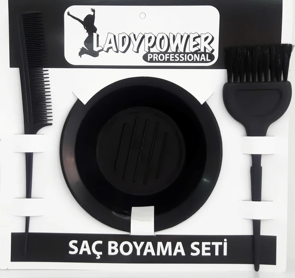 Saç Boyama Seti - Boneli - Resim 2