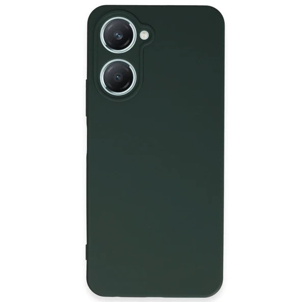 Newface Vivo Y18 Kılıf First Silikon - Koyu Yeşil ürün görseli 1
