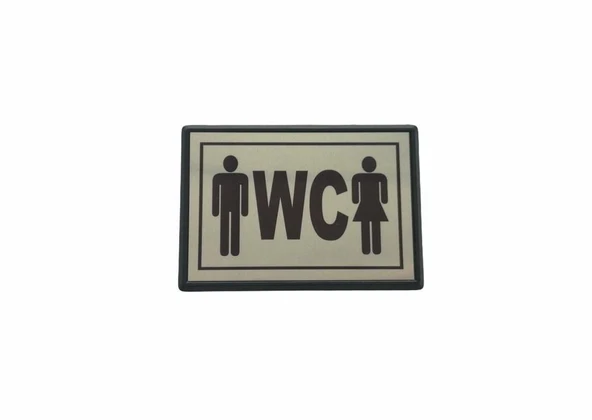 Cemax Yönlendirme Küçük WC Bay Bayan 10X7 cm - Resim 3