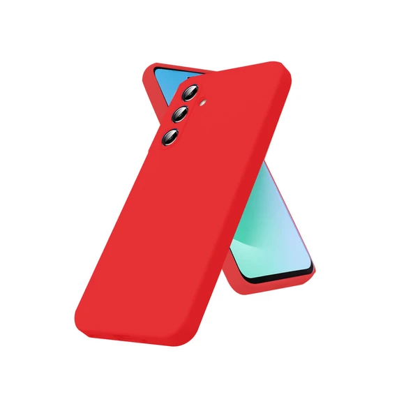 Newface Samsung Galaxy S25 FE First Silikon - Kırmızı ürün görseli 1