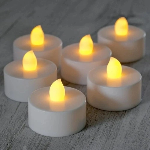HERŞEYTREND Pilli Tealight Mum - Resim 3