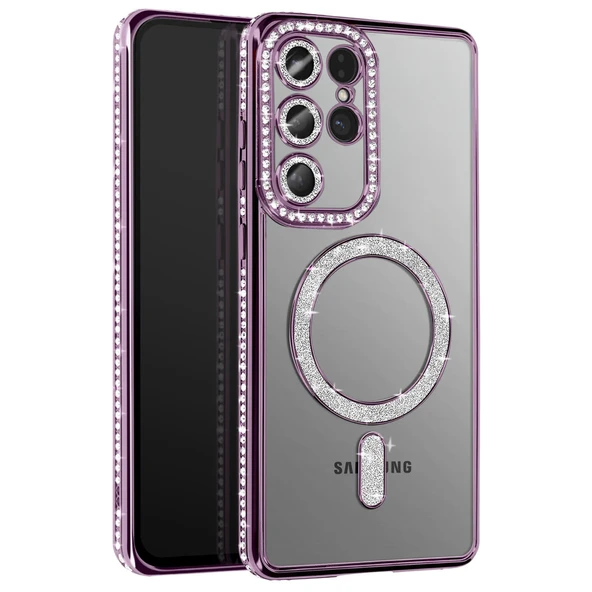 Joko Samsung Galaxy S26 Ultra Joke Simli Magneticsafe Kılıf - Derin Mor ürün görseli 1