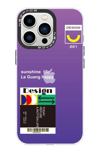 Newface Apple iPhone 13 Pro Kılıf Estoril Desenli Kapak - Estoril - 4 ürün görseli 1