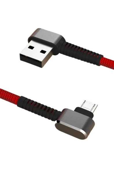 Konfulon S73 Micro USB Kablo 1M 2.1A - Kırmızı ürün görseli 1