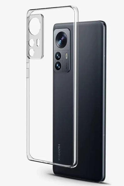 Newface Xiaomi Mi 12 Lite Kılıf Lüx Şeffaf Silikon ürün görseli 1
