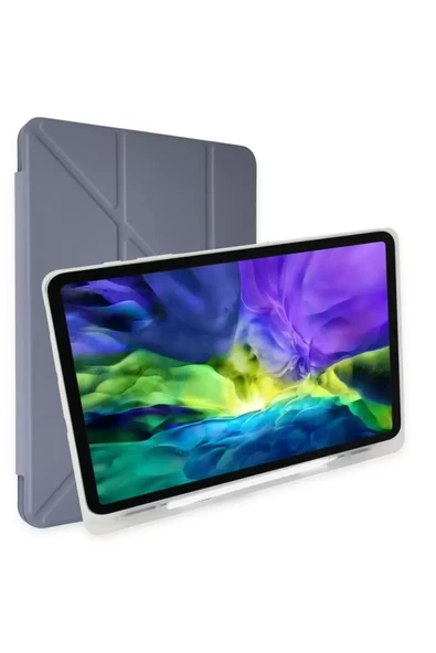 Newface Huawei MatePad SE Kılıf Kalemlikli Mars Tablet Kılıfı - Lavender ürün görseli 1