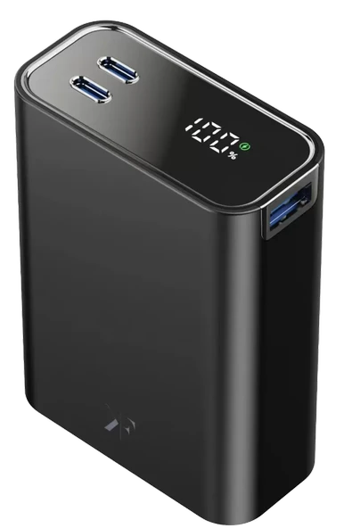 Newface PW501 20.000 mAh Dijital Göstergeli 2 Adet 45W Type-C ve 22.5W USB Çıkışlı Şarj PD Hızlı Şarj Powerbank - Siyah ürün görseli 1