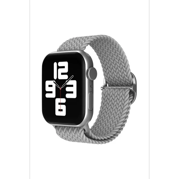 Newface Apple Watch 38mm Star Kordon - Gri - Resim 2