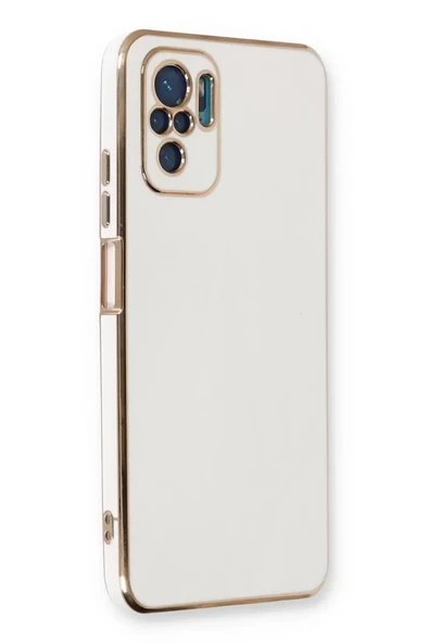 Newface Xiaomi Redmi Note 10 Kılıf Volet Silikon - Beyaz ürün görseli 1