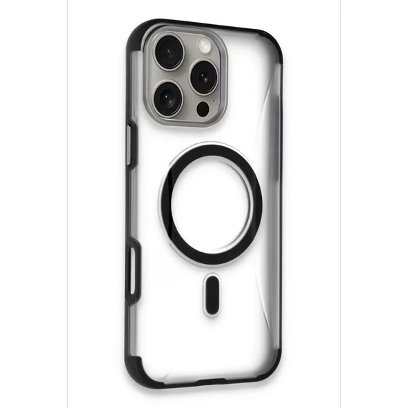 Joko Apple iPhone 14 Pro Max Hilton Magsafe Kapak - Siyah - Resim 3
