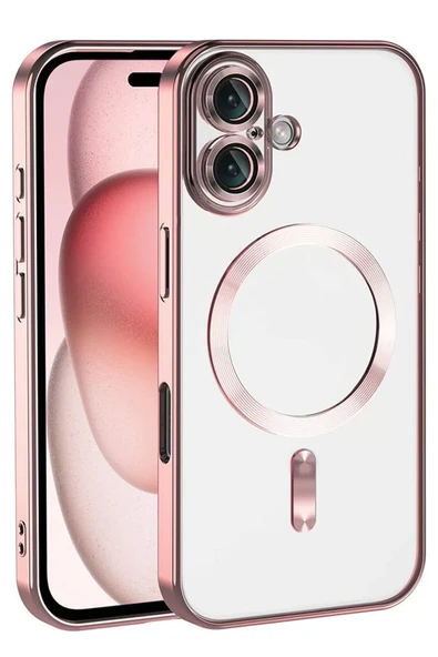Newface Apple iPhone 17 Kross Magneticsafe Kapak - Rose ürün görseli 1