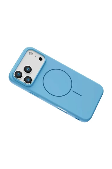 Joko Apple iPhone 17 Pro Max Jully Magsafe Kapak - Mavi - Resim 2
