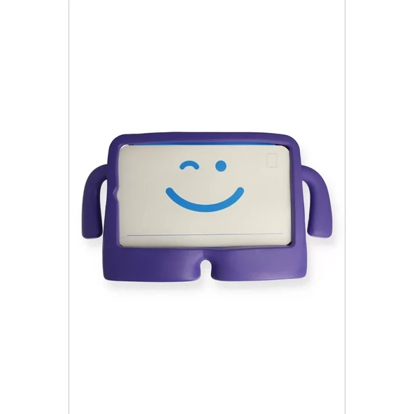 Newface Apple iPad Mini 6 Karakter Tablet Silikon - Mor - Resim 3