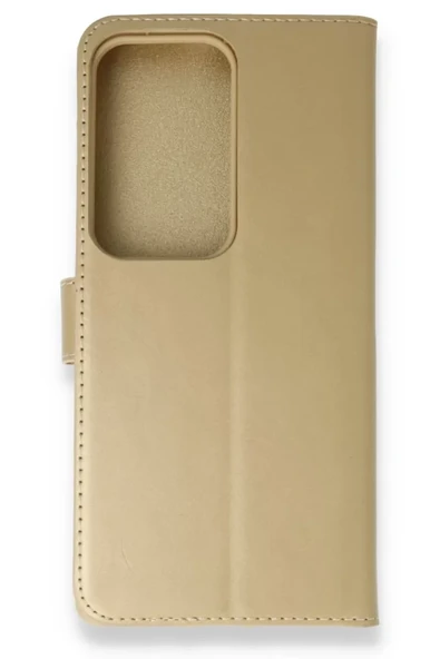 Newface Samsung Galaxy S20 Ultra Trend S Plus Kapaklı Kılıf - Gold ürün görseli 1