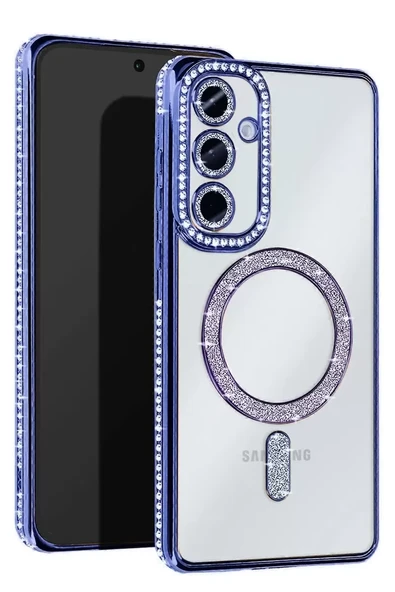 Newface Samsung Galaxy S25 Edge Joke Simli Magneticsafe Kılıf - Mavi ürün görseli 1