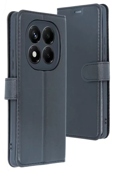 Newface Xiaomi Redmi Note 14 4G Kılıf Trend S Plus Kapaklı Kılıf - Siyah ürün görseli 1