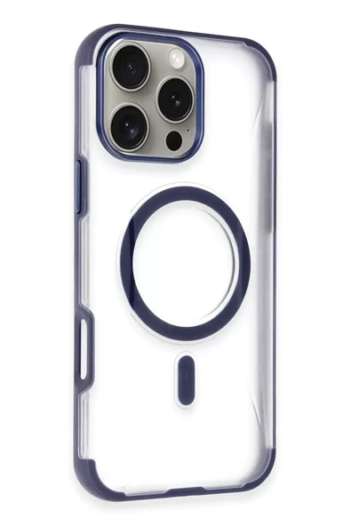 Joko Apple iPhone 14 Pro Max Hilton Magsafe Kapak - Lacivert ürün görseli 1