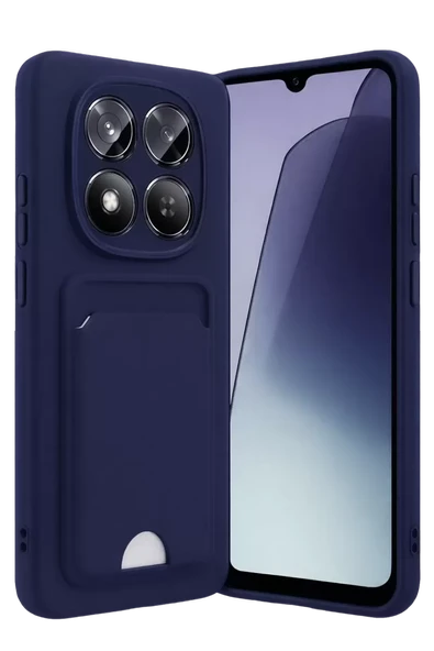Newface Xiaomi Redmi Note 15 Pro 4G Kelvin Kartvizitli Silikon - Lacivert ürün görseli 1