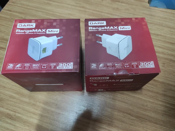 DARK RANGE MAX MİNİ 300MBİT WİRELESS N REPEATER ürün görseli 1
