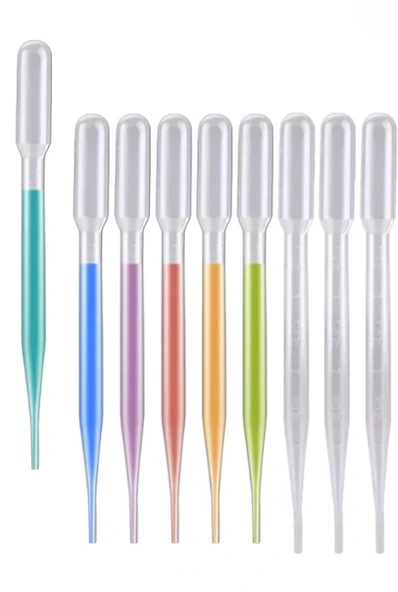 Pastör Pipeti Damlalık 3 ml Plastik 500 Adet ürün görseli 1