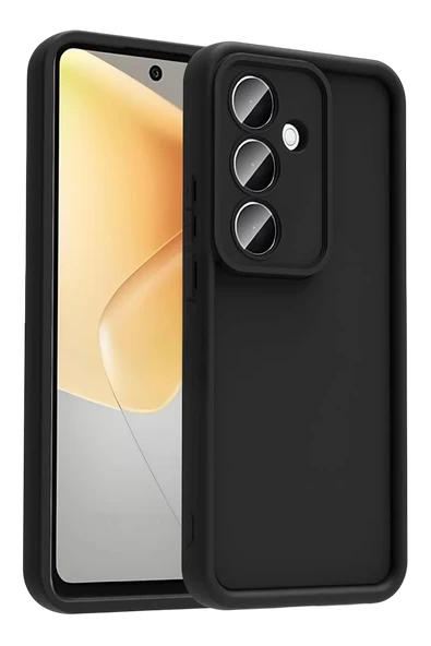 Newface Samsung Galaxy A57 5G Viera Silikon - Siyah ürün görseli 1