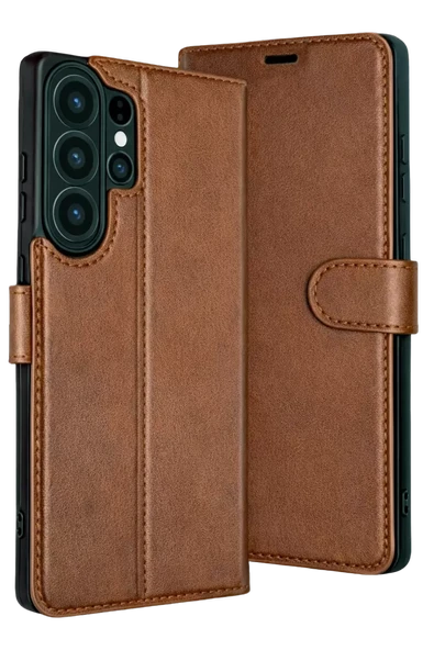 Newface Samsung Galaxy S26 Ultra Trend S Plus Kapaklı Kılıf - Taba ürün görseli 1