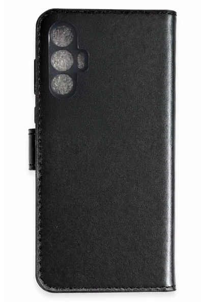 Newface Tecno Spark 8 Pro Trend S Plus Kapaklı Kılıf - Siyah ürün görseli 1