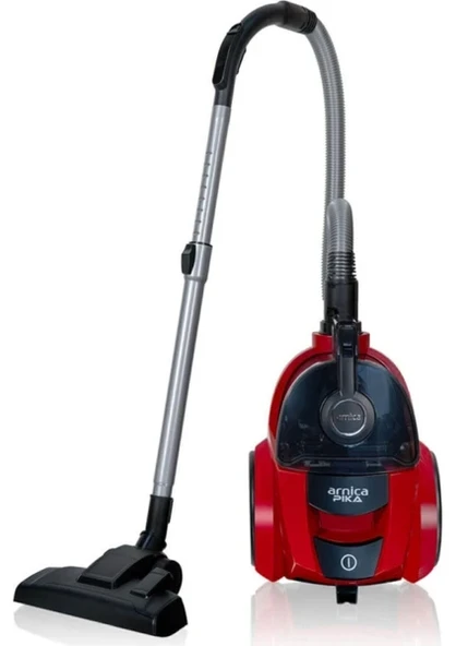 Arnica Yeni Pika ET14414 Cyclone Max Toz Torbasız Elektrikli Süpürge Kırmızı ürün görseli 1