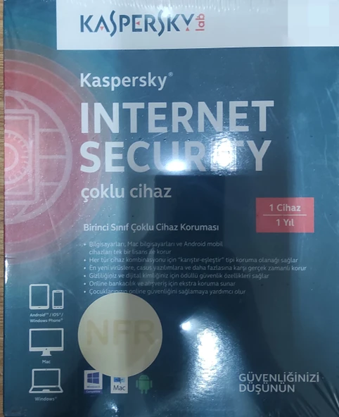 KASPERSKY İNTERNET SECURİTY 1 CİHAZ 1 YIL ürün görseli 1