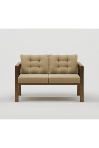 adımshops Elmas 2'li (CAPPUCCİNO) Metal Gövde Balkon-bahçe-kafe,çay Seti,koltuk Takımı,oturma Grubu,ofis Koltu ürün görseli 1