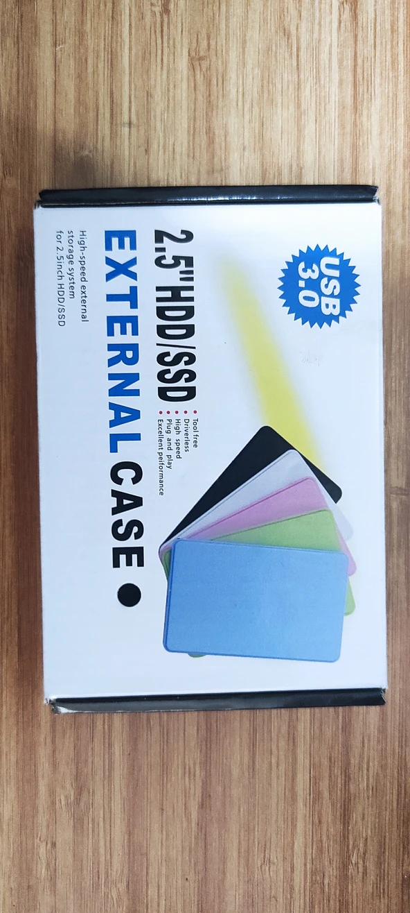 USB 3.0 2.5"HDD/SSD EXTERNAL CASE KUTU ürün görseli 1