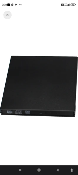 USB SLİM PORTABLE OPTİCAL DRİVE USB 2.0 - Resim 2