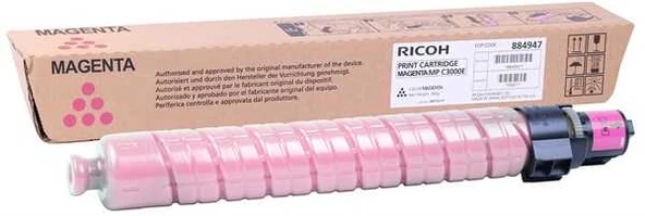 Ricoh MP C3000 884952 Magenta Original Toner MP-C2500, MP-C3000, MP-C2000 ürün görseli 1