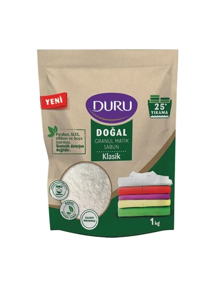 Duru Klasik Granül Matik Sabun 1 kg 2'li ürün görseli 1