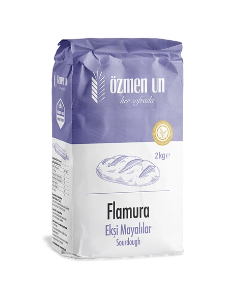 Özmen Un Flamura Ekşi Mayalı Un 2 kg ürün görseli 1