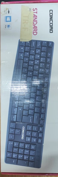 CONCORD STANDART TR-F KLAVYE ürün görseli 1