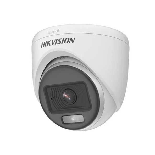 Hikvision DS-2CE70DF0T-LPFS 2MP 2.8mm IR HD-TVI Color-Vu Dome Kamera ürün görseli 1
